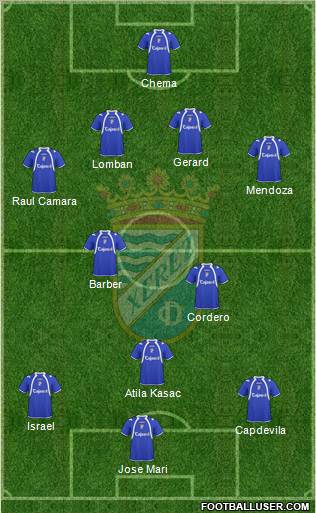 Xerez C.D., S.A.D. Formation 2011