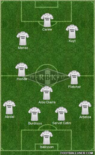 Rosenborg BK Formation 2011