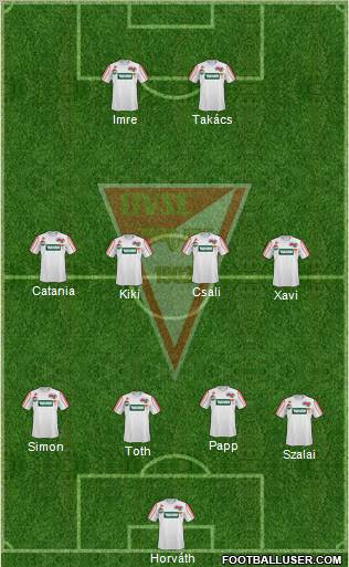 Debreceni VSC Formation 2011