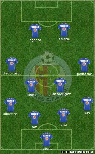 Getafe C.F., S.A.D. Formation 2011