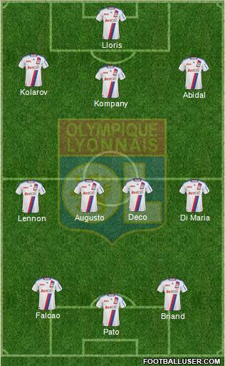 Olympique Lyonnais Formation 2011