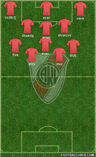 River Plate Formation 2011