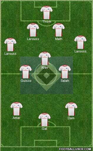 Hamburger SV Formation 2011