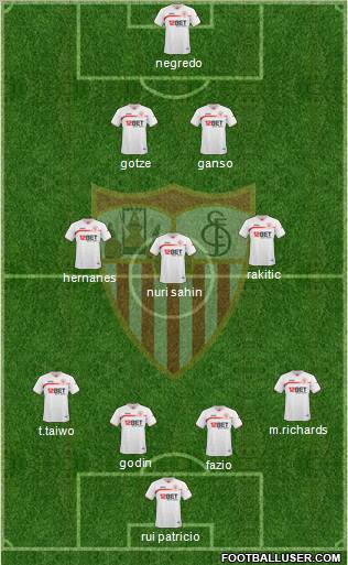 Sevilla F.C., S.A.D. Formation 2011