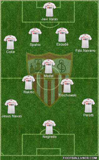 Sevilla F.C., S.A.D. Formation 2011