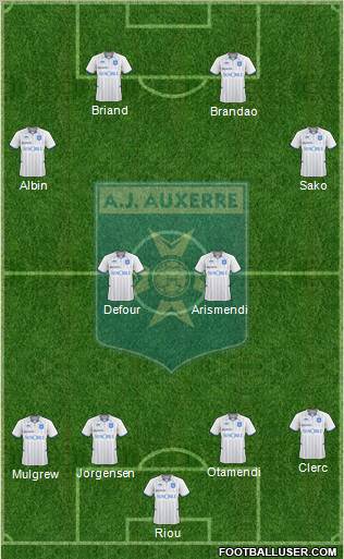 A.J. Auxerre Formation 2011