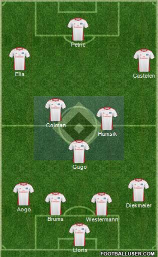 Hamburger SV Formation 2011