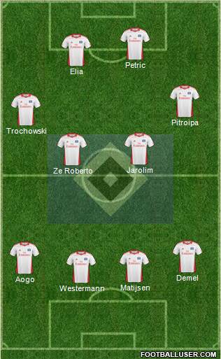 Hamburger SV Formation 2011