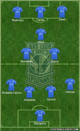 Lech Poznan Formation 2011