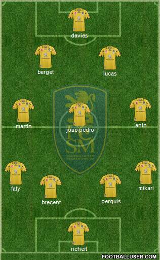 FC Sochaux-Montbéliard Formation 2011