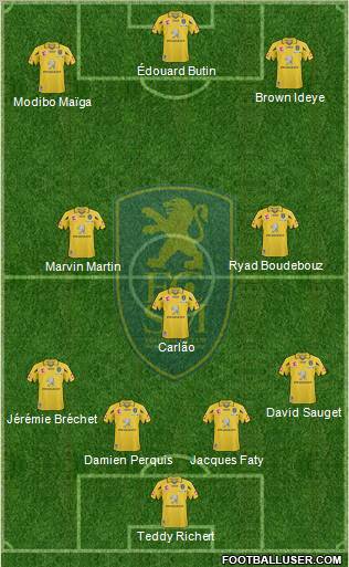 FC Sochaux-Montbéliard Formation 2011