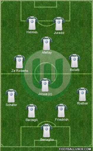 VfL Wolfsburg Formation 2011