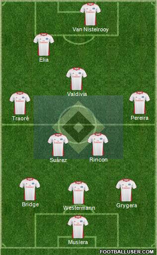 Hamburger SV Formation 2011