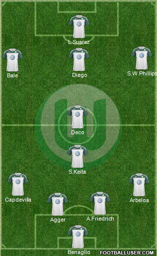 VfL Wolfsburg Formation 2011