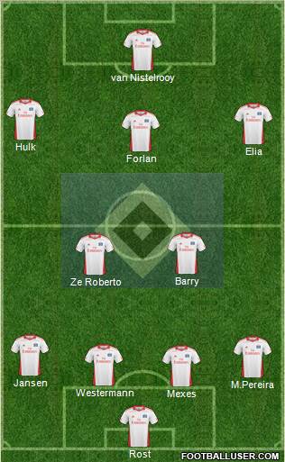 Hamburger SV Formation 2011