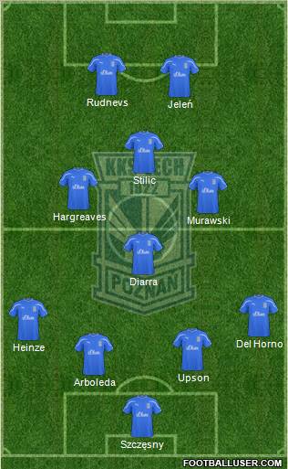 Lech Poznan Formation 2011