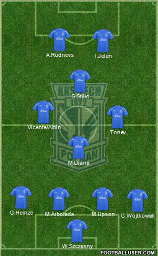 Lech Poznan Formation 2011