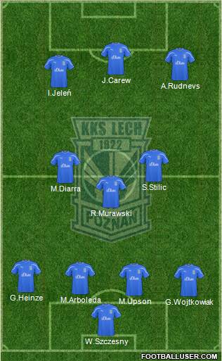 Lech Poznan Formation 2011