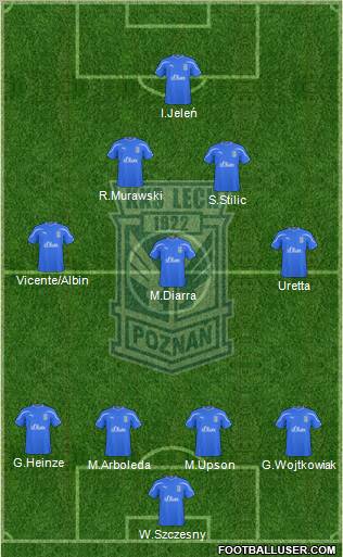 Lech Poznan Formation 2011