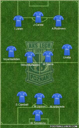 Lech Poznan Formation 2011