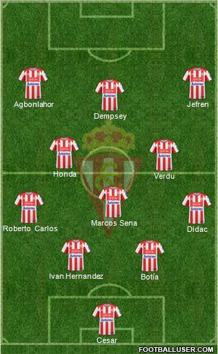 Real Sporting S.A.D. Formation 2011