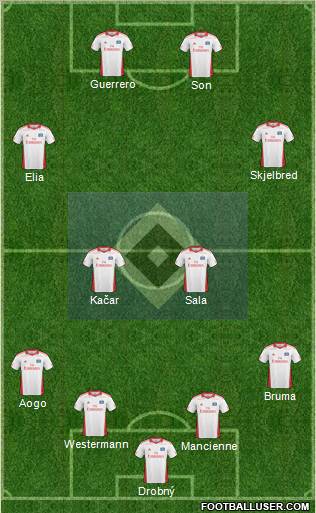 Hamburger SV Formation 2011