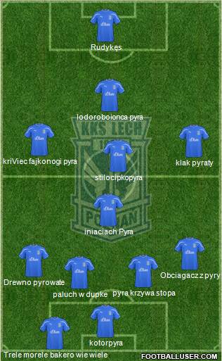 Lech Poznan Formation 2011