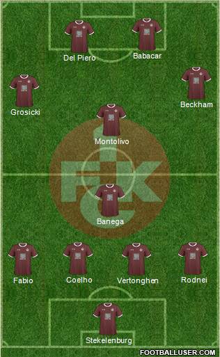 1.FC Kaiserslautern Formation 2011