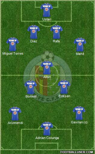 Getafe C.F., S.A.D. Formation 2011