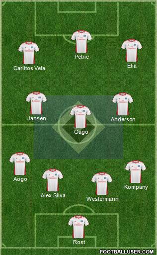 Hamburger SV Formation 2011