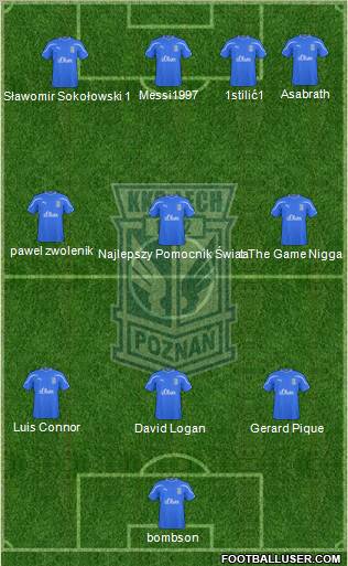 Lech Poznan Formation 2011