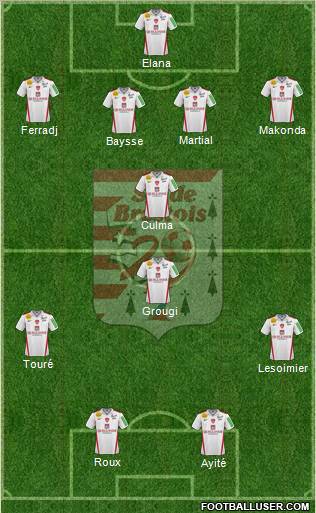 Stade Brestois 29 Formation 2011