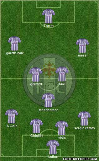 Toulouse Football Club Formation 2011