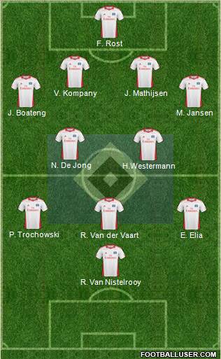 Hamburger SV Formation 2011