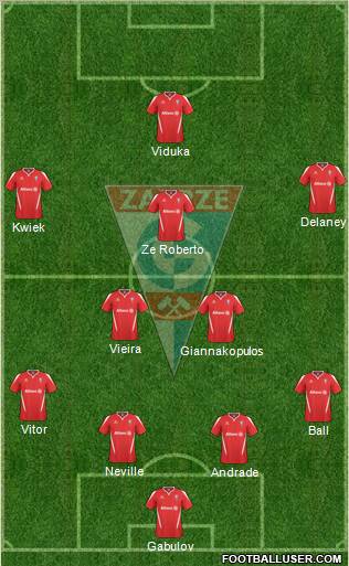 Gornik Zabrze Formation 2011