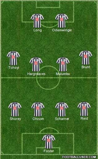 West Bromwich Albion Formation 2011