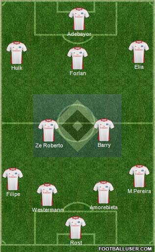 Hamburger SV Formation 2011