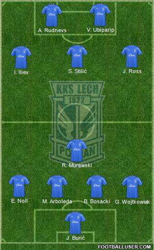 Lech Poznan Formation 2011