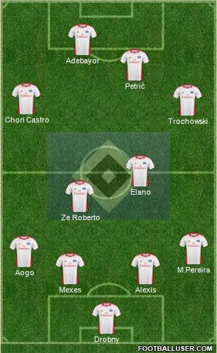 Hamburger SV Formation 2011