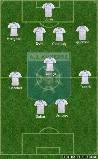 A.J. Auxerre Formation 2011