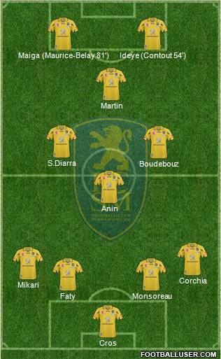 FC Sochaux-Montbéliard Formation 2011