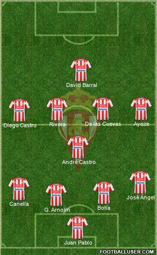 Real Sporting S.A.D. Formation 2011