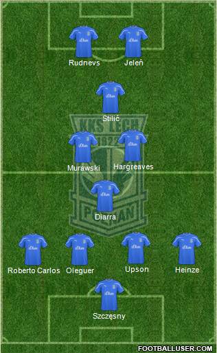 Lech Poznan Formation 2011