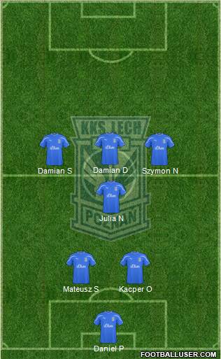 Lech Poznan Formation 2011