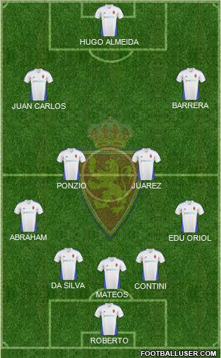 R. Zaragoza S.A.D. Formation 2011