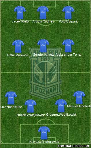 Lech Poznan Formation 2011