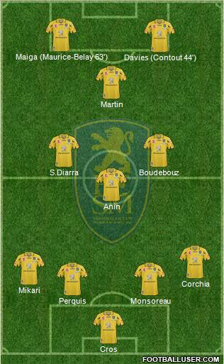 FC Sochaux-Montbéliard Formation 2011