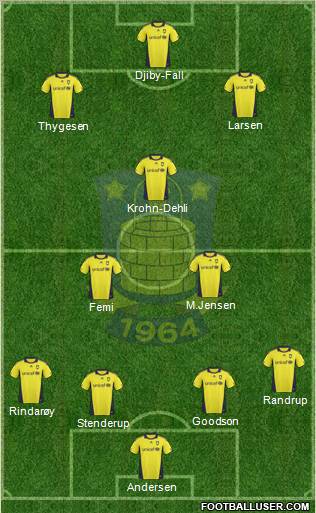 Brøndbyernes Idrætsforening Formation 2011