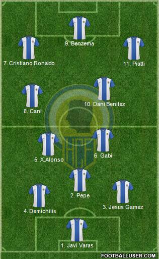 Hércules C.F., S.A.D. Formation 2011