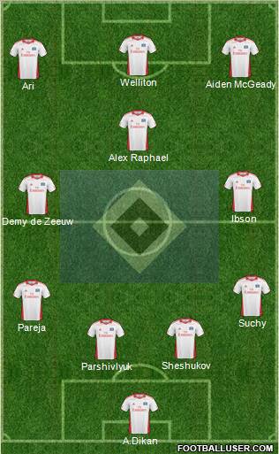 Hamburger SV Formation 2011